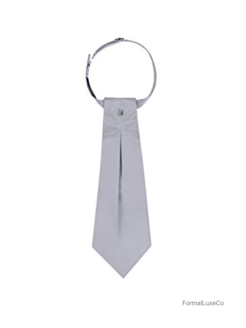 Men's Velvet Adjustable Knot Necktie Washable Solid Modern Classic